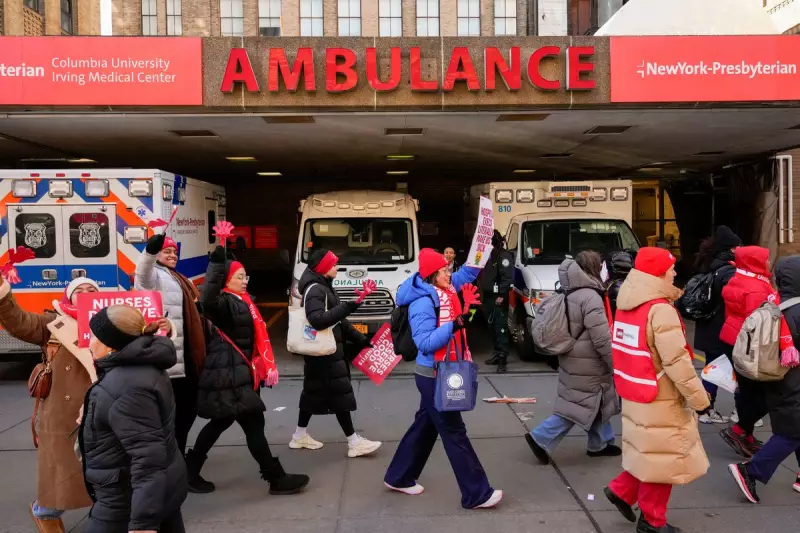 NYC Nurses' Strike Enters Second Day as Hospitals Hire Replacements