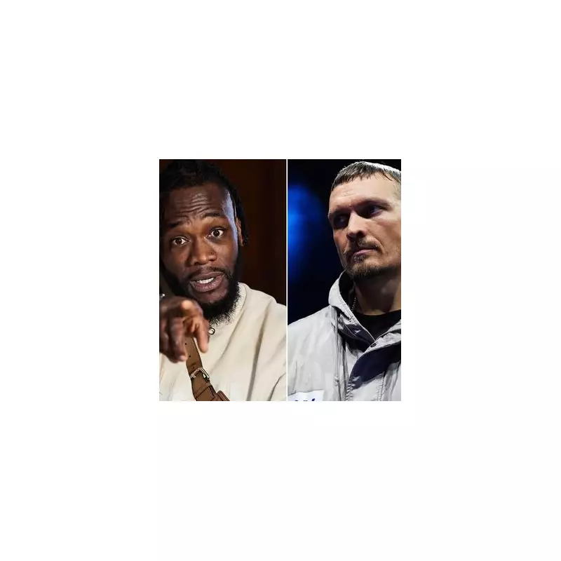 Oleksandr Usyk Eyes Deontay Wilder Clash in Record 150,000 Crowd Spectacle