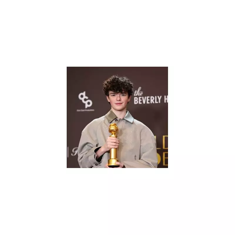 Owen Cooper, 16, Makes Golden Globes History with Win and Liverpool FC Tribute