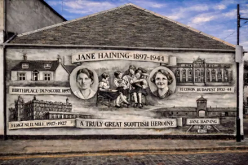 Paisley Unveils Mural Artwork Honouring Scottish Holocaust Heroine Jane Haining