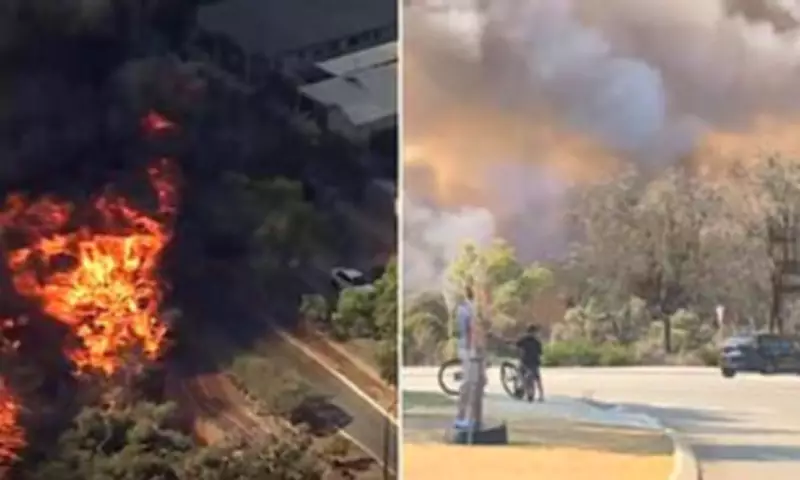 Perth Homes Damaged as Bushfire Threatens Ellenbrook Development