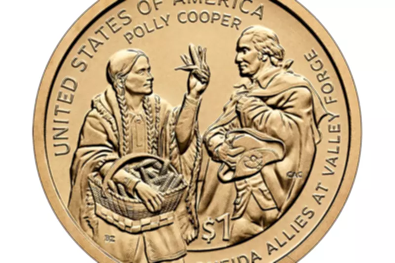 Polly Cooper Honoured on US $1 Coin for Revolutionary War Sacrifice