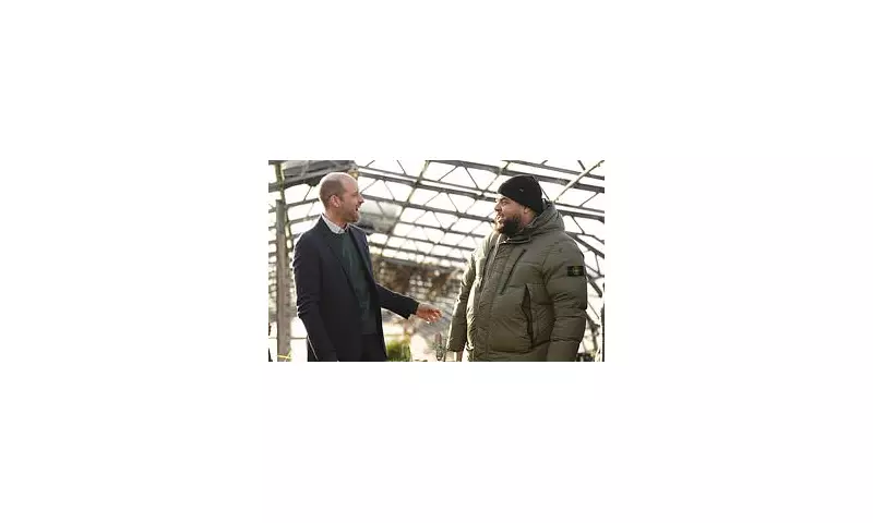 Prince William Joins Rapper Big Zuu for Youth Gardening Initiative in London