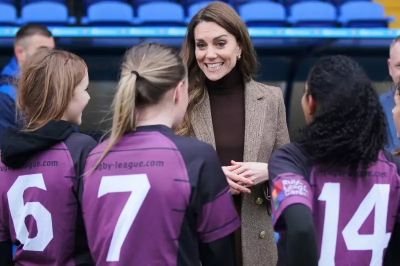 Princess Kate Champions Rugby League's Community Role During Wakefield Visit