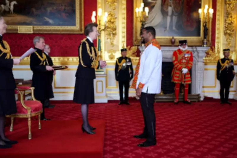 Princess Royal Declines Rap Lesson from MBE-Honoured Teacher