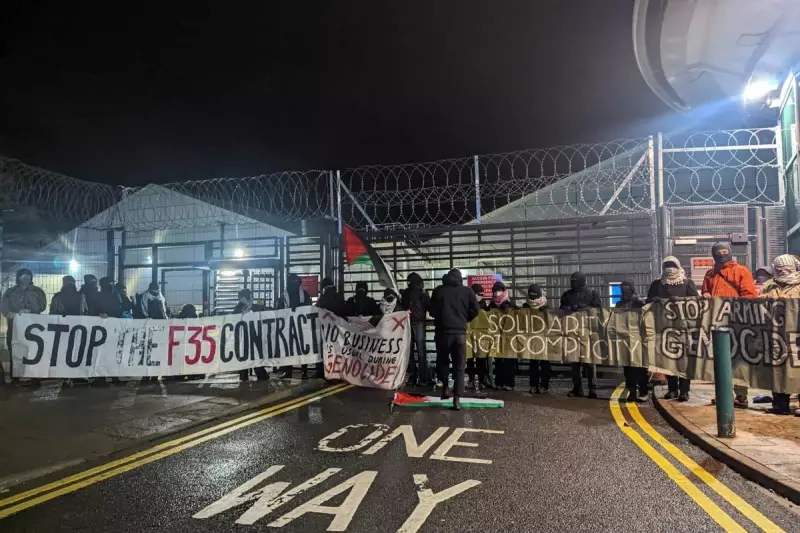Pro-Palestine Activists Blockade Edinburgh Defence Factory Over F-35 Links