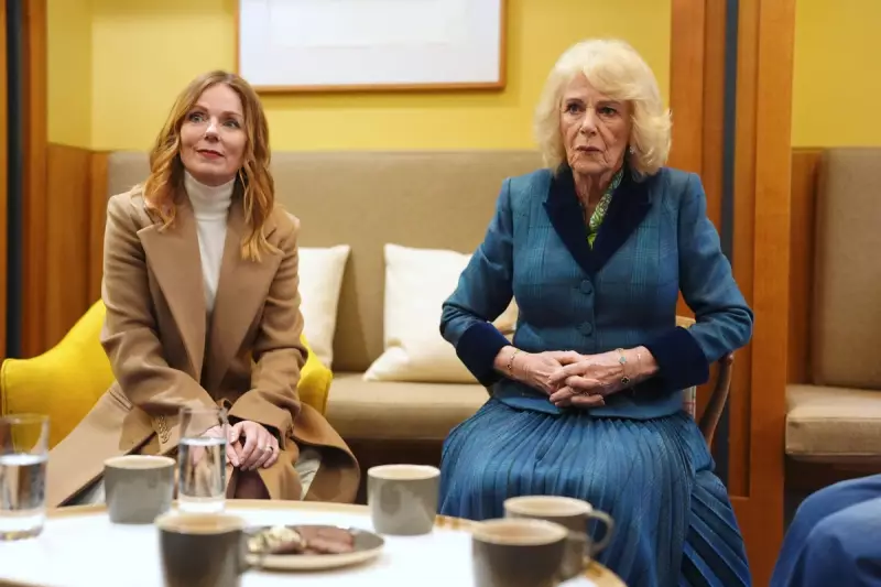 Queen Camilla's Royal Visit to Maggie's Cheltenham with Geri Halliwell-Horner