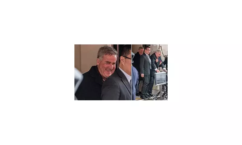 Richard Keys Grins Amid Gabby Logan Tribute Row After Claridge's Lunch