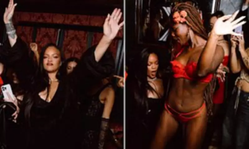 Rihanna's Paris Fashion Week Party: Savage X Fenty Launch with Lap Dance