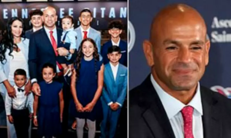 Robert Saleh's Family of Eight Steals Spotlight at Tennessee Titans Unveiling