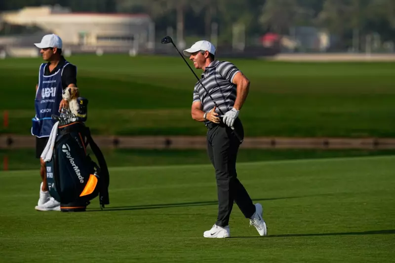 Rory McIlroy fires 66 with new clubs to lead Dubai Invitational