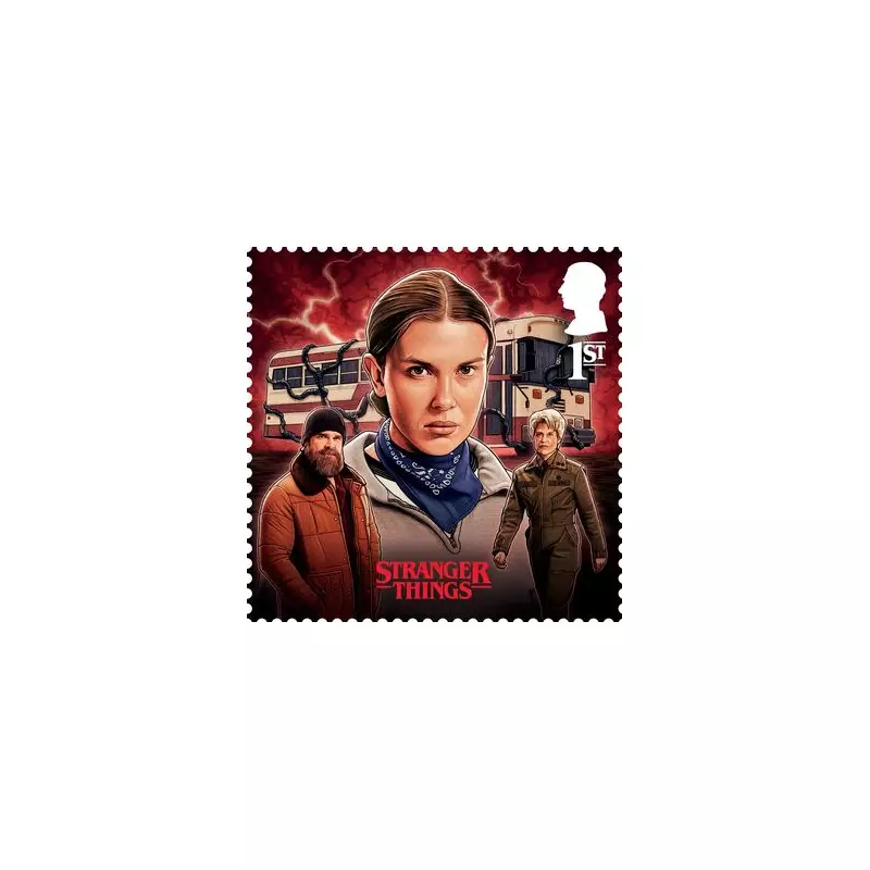 Royal Mail's Stranger Things Stamps with Hidden UV Messages Go on Sale