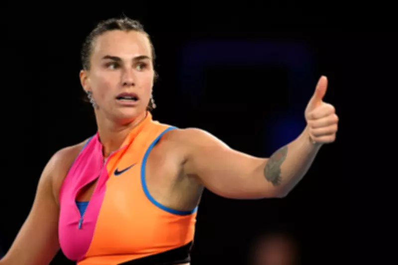 Sabalenka's Fiery Exchange Fuels Australian Open Final Charge