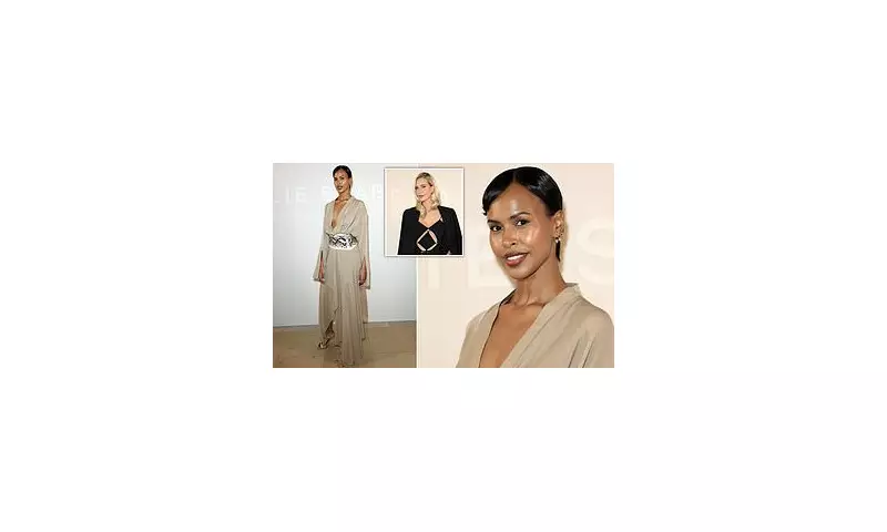 Sabrina Elba Stuns at Elie Saab Paris Show Amid Husband's Knighthood