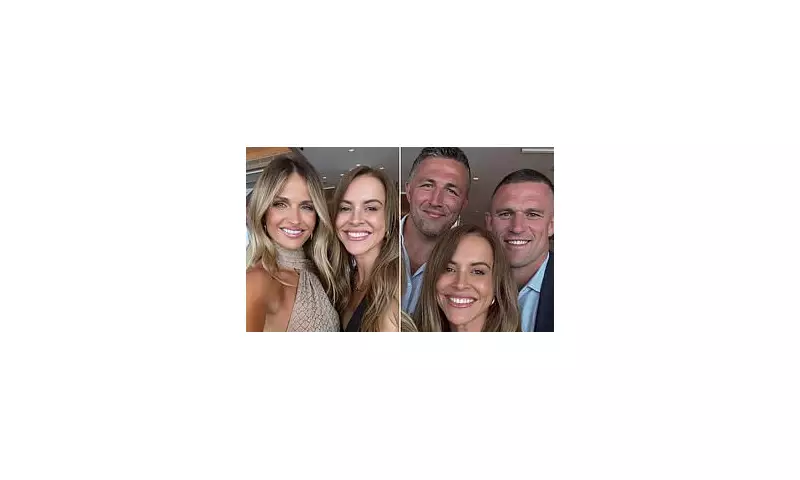 Sam Burgess Reunites with Children at NRL Star's Wedding