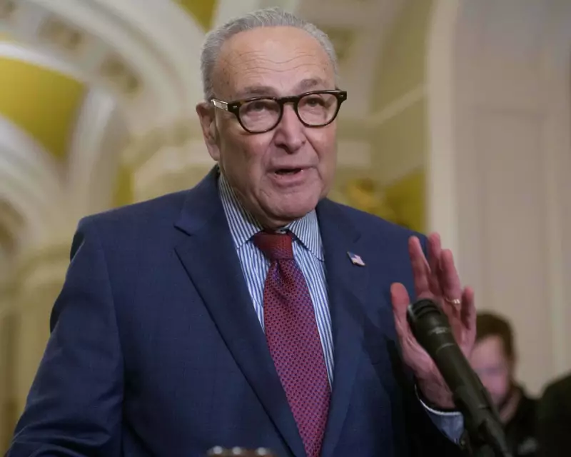 Schumer Vows to Block Funding Over DHS Bill Amid ICE Outrage