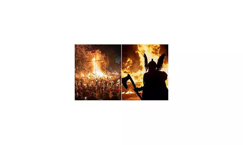 Shetland's Up Helly Aa Fire Festival Sees Viking Spectacle Illuminate Lerwick