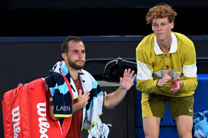 Sinner's Australian Open Defence Starts with 68-Minute Win After Gaston Retires