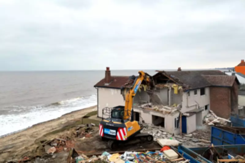 Six More Homes Demolished in Erosion-Threatened Thorpeness Village