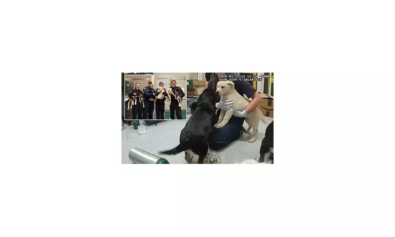 Six Puppies Saved from Opioid Overdose by Quick-Thinking Washington Firefighters