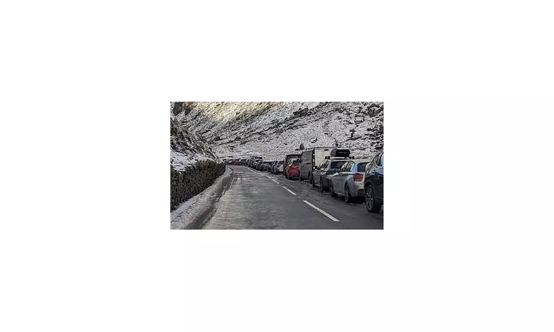 Snowdonia Police Slam 'Ridiculous' Parking by Instagram Tourists in Snow