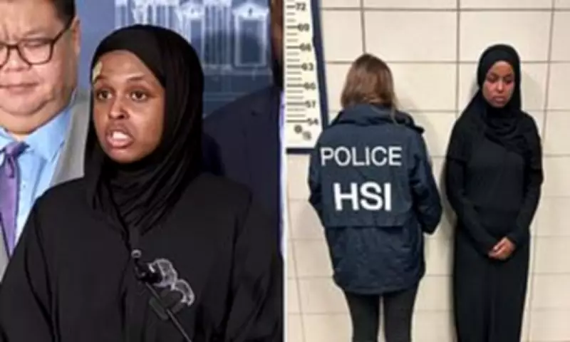 Somali-American Activist Nasra Ahmed Arrested After Viral ICE Protest