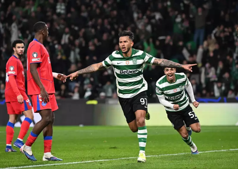 Sporting's Suárez Stuns PSG with Late Winner in Champions League Drama