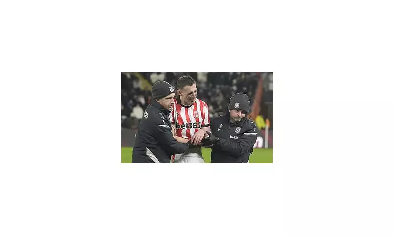 Stoke City's Robert Bozenik Suffers Painful Injury After Scoring Winner