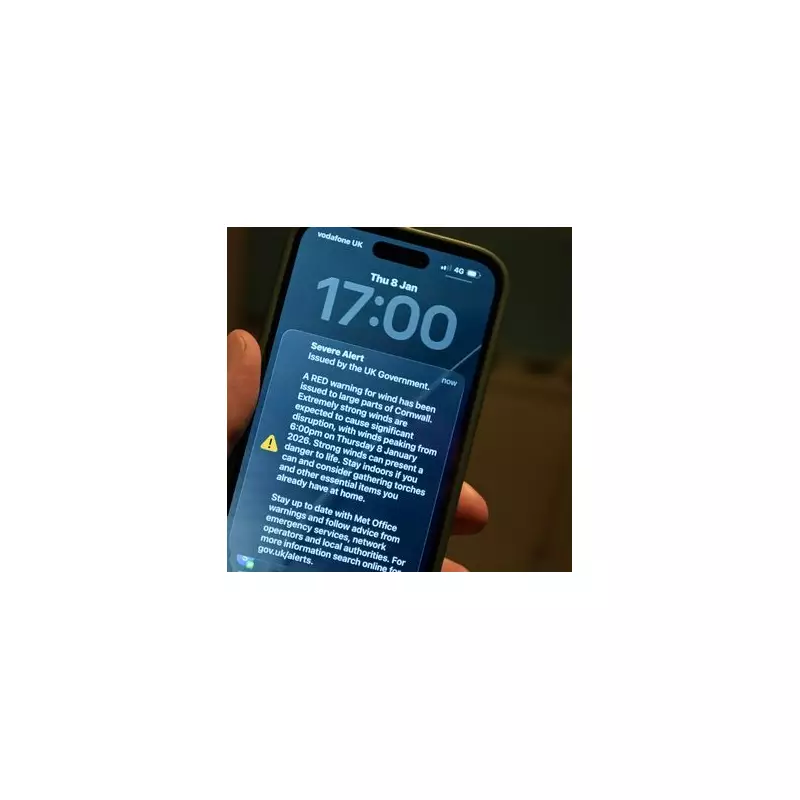 Storm Goretti: Emergency Alerts Sent to SW England as 100mph Winds Hit