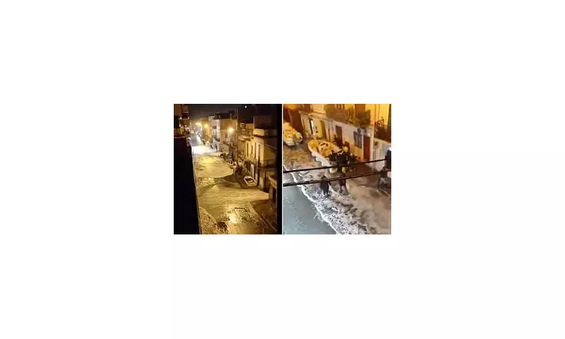 Storm Harry Unleashes Tsunami-Style Surges on Sicily, Forcing Evacuations