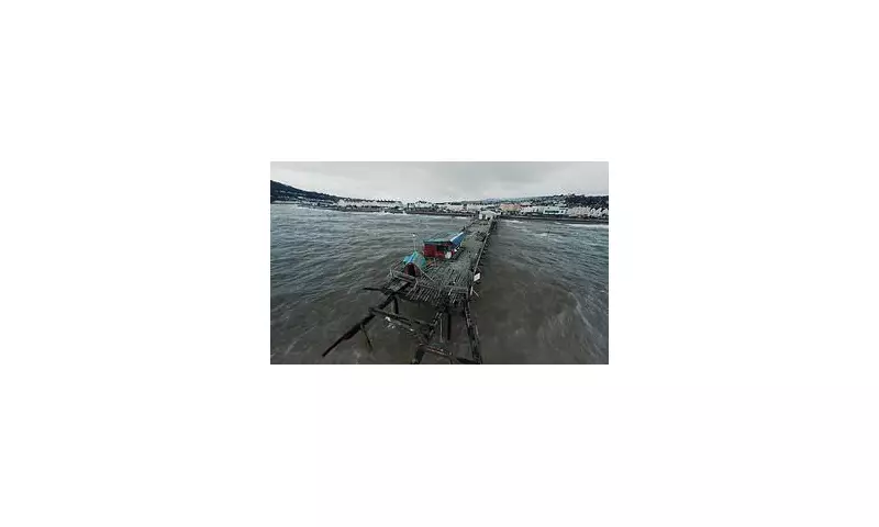 Storm Ingrid Ravages Historic Teignmouth Pier as More Wild Weather Forecast