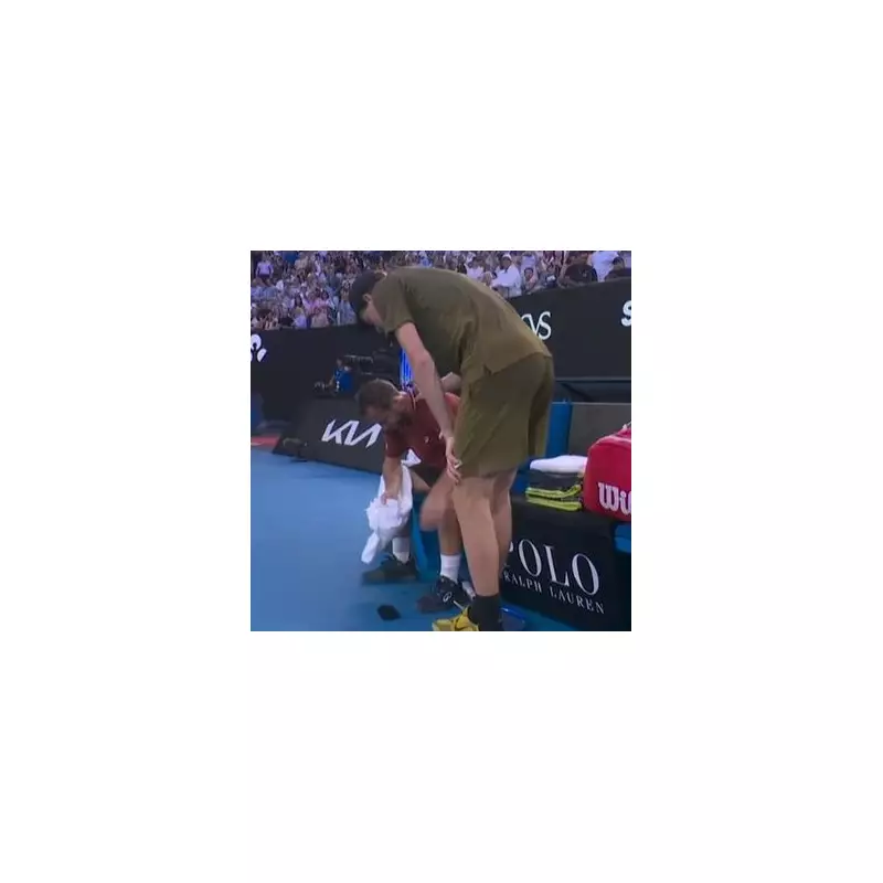 Tearful Retirement: Hugo Gaston's Australian Open Exit Hands Sinner Easy Passage