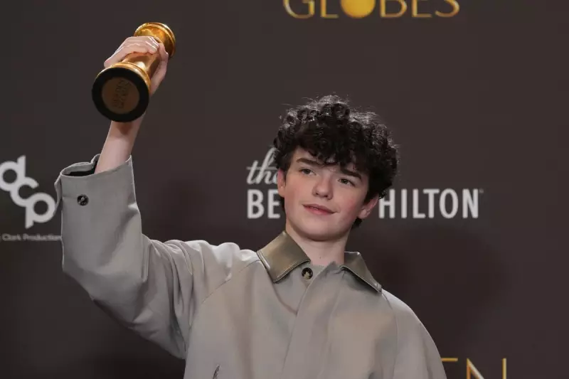 Teen Star Owen Cooper Wins Golden Globe, Salutes Liverpool FC in Speech