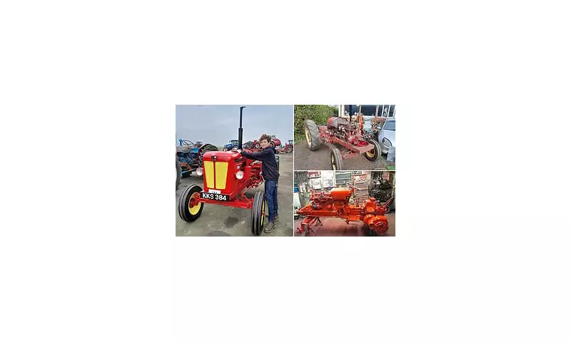 Teen's 20-Year Dream: Restoring 1958 Tractor to Glory for Edinburgh Show