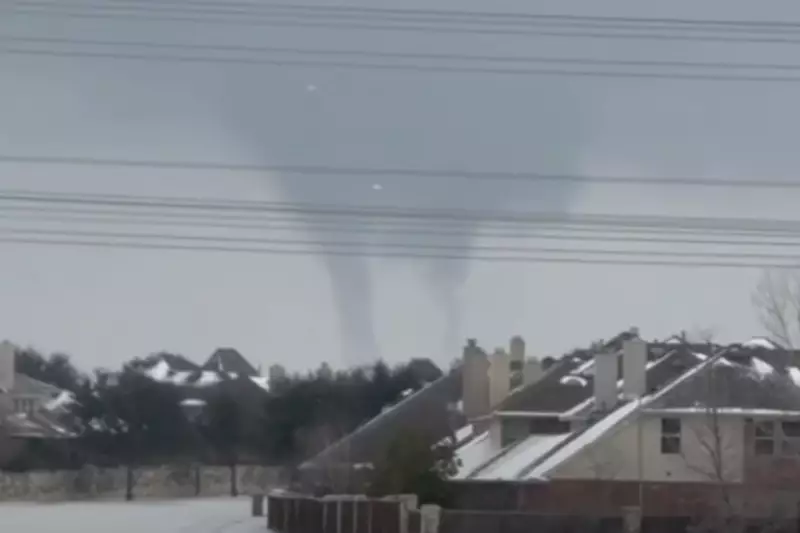 Texas 'Steamnado' Phenomenon Spotted Amid Deadly Winter Storm