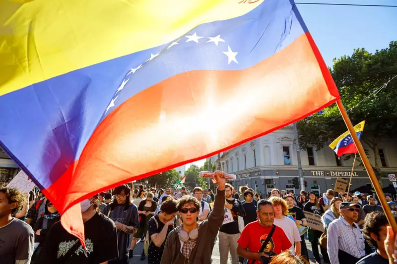 Three Arrested at Sydney Protest Against US Removal of Venezuelan President