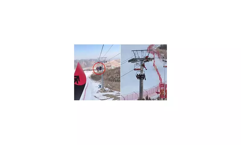Tourists Dangle for Hours in Ski Lift Horror at Chinese Resort
