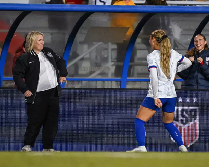 Trinity Rodman's Sideline Dance with Hayes Caps USWNT's Dominant 5-0 Victory Over Chile