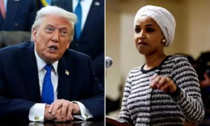 Trump Accuses Minnesota of Massive Fraud, Demands Jail for Ilhan Omar