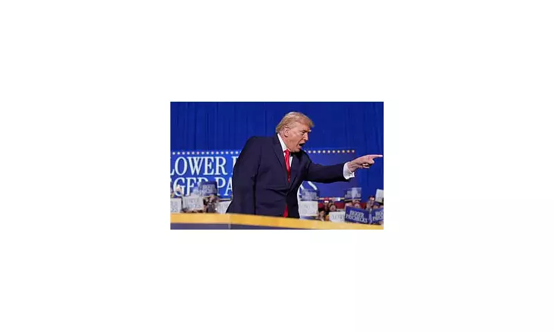 Trump Confronts Protestors in Iowa Speech, Defends Economic Record