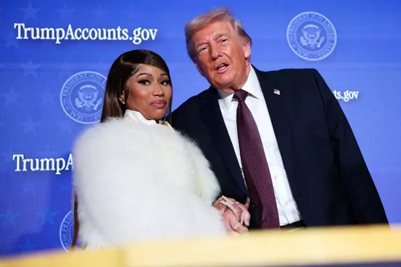 Trump Enlists Nicki Minaj and Kevin O'Leary to Promote Child Investment Accounts