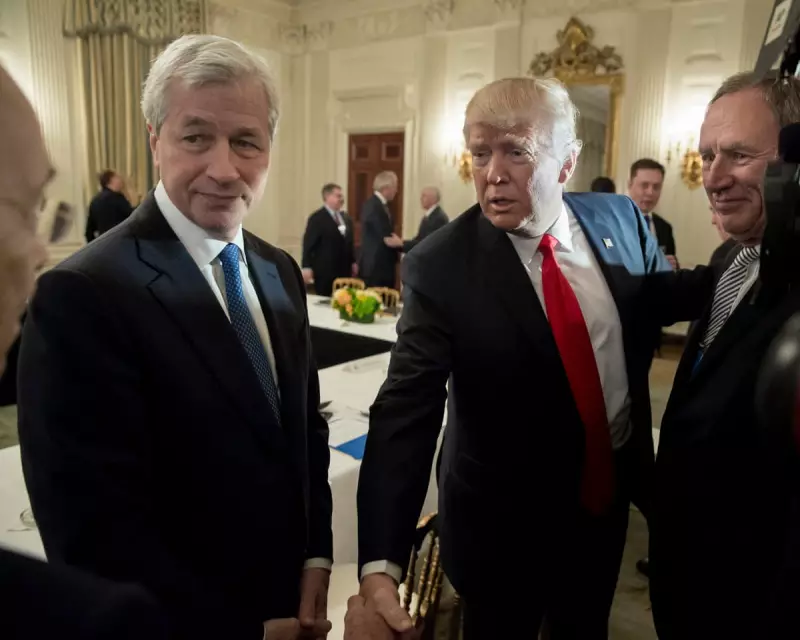 Trump Threatens JPMorgan Lawsuit Over 'Debanking' Claims and Denies Fed Offer