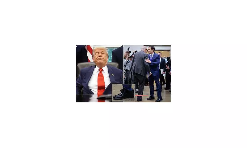 Trump's Power Play: Gifting Oversized Shoes to Vance & Rubio