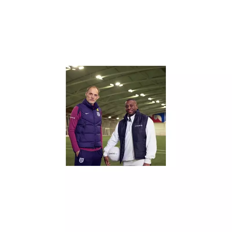 Tuchel Mentors Young Coach Hall in Chase Programme's St George's Park Session