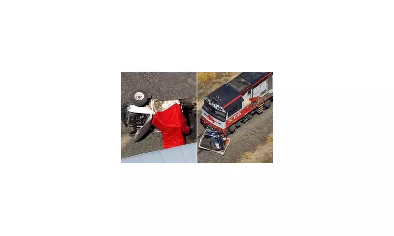Two Killed in Rural Victoria as Ute Collides with Freight Train at Cressy Crossing