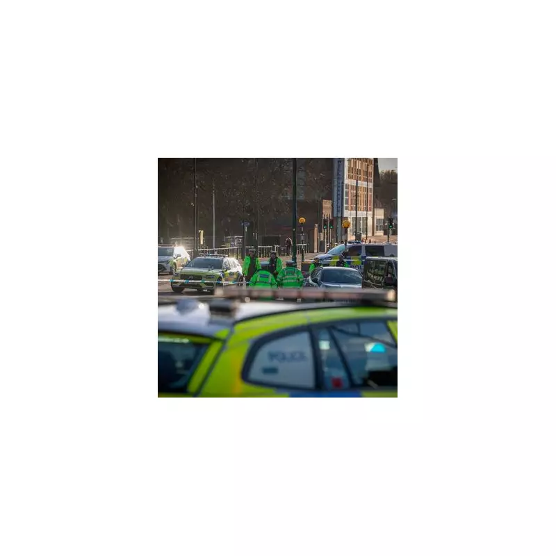 Two Seriously Injured After Car Mounts Pavement in Bulwell on New Year's Eve