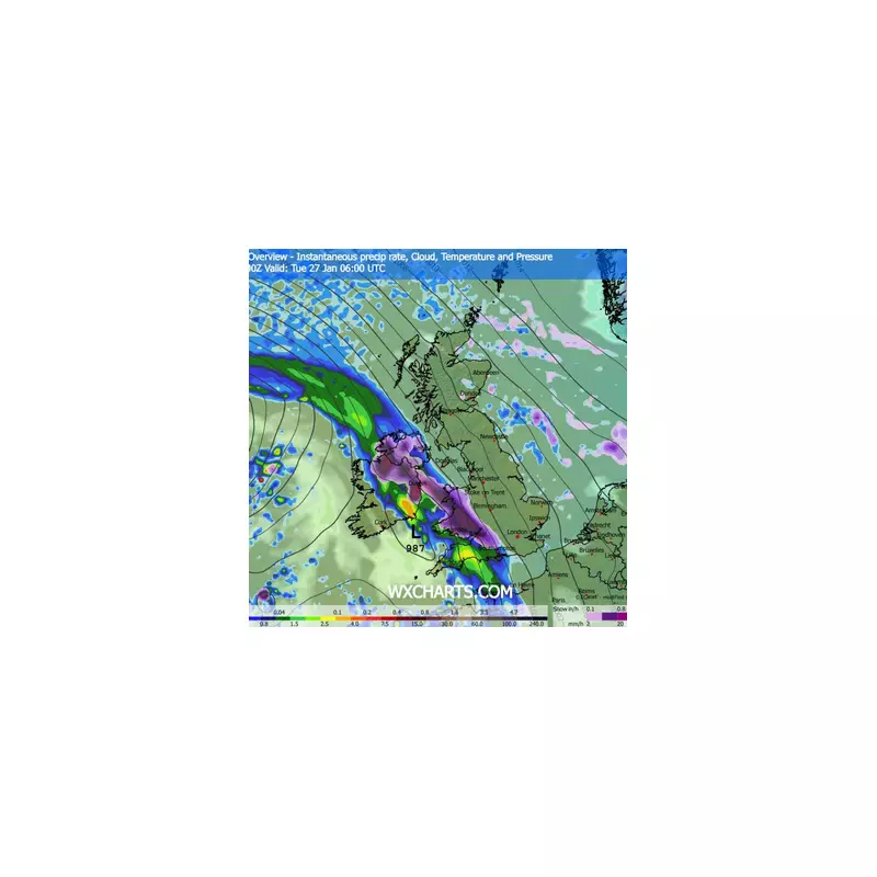 UK Braces for 24-Hour Blizzard: 20 Inches of Snow Forecast to Bury Cities