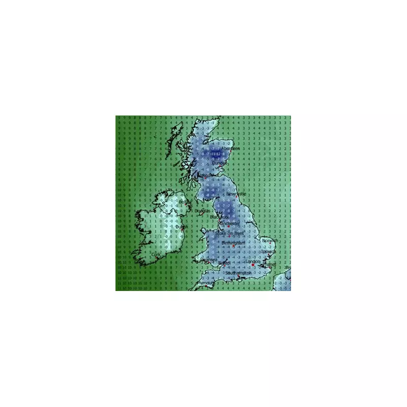 UK Braces for -12C Freeze as Scandinavian Snow System Threatens