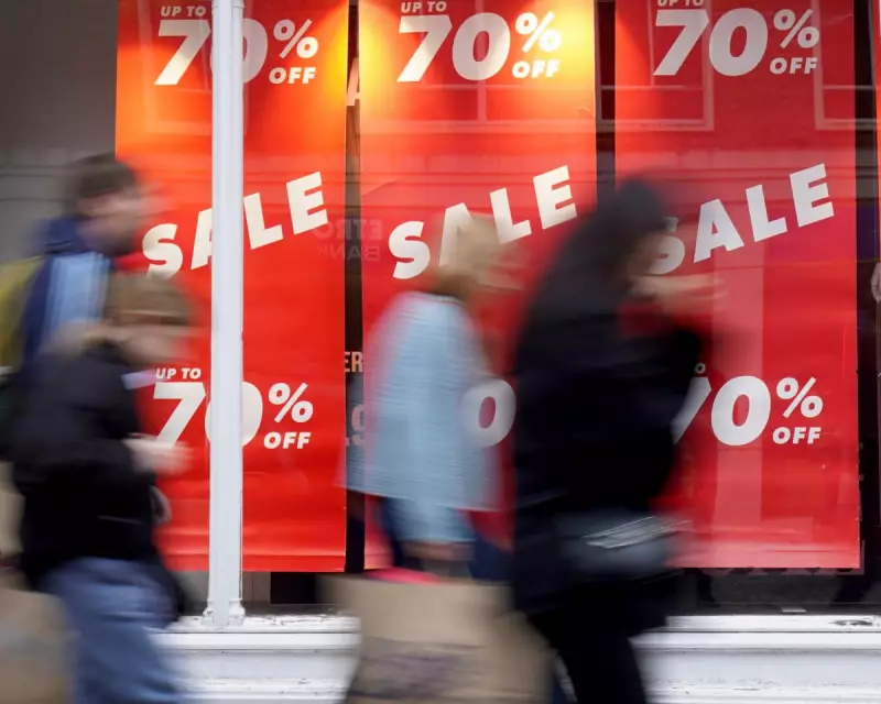UK Retail Sales Grow Just 1.2% in 'Drab December' as Non-Food Spending Slumps