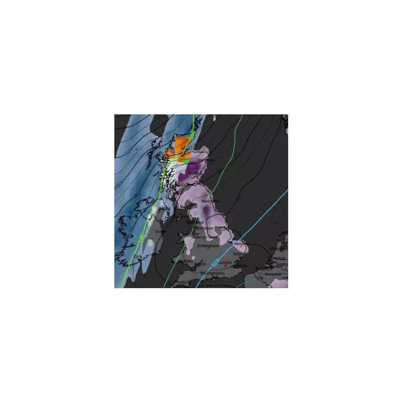 UK Weather Alert: Rare Freezing Rain & Ice Pellets to Hit in Arctic Blast